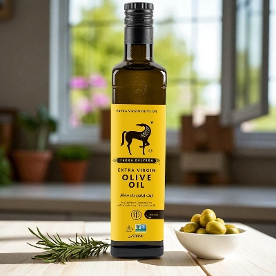 Picture of Terra Delyssa Extra Virgin Olive Oil 500ml – First Cold Press, Imported from Tunisia