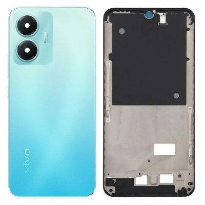 Picture of vivo Y02s Full body housing Housing Back Casing Back Shell / Back Panel / Battery Cover 100% Original Back Panel / Back Glass For vivo Y02s