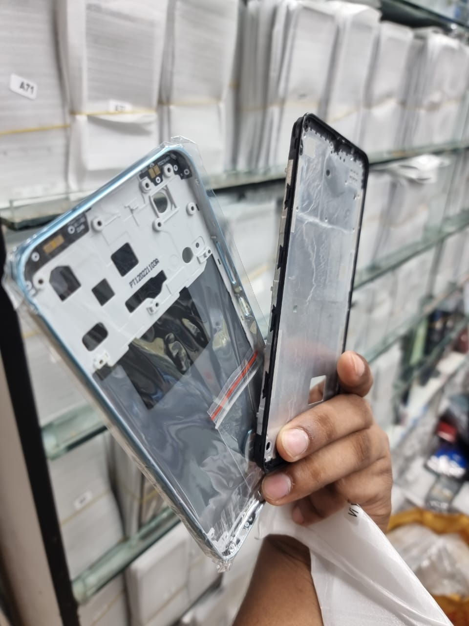 Picture of vivo Y02s Full body housing Housing Back Casing Back Shell / Back Panel / Battery Cover 100% Original Back Panel / Back Glass For vivo Y02s