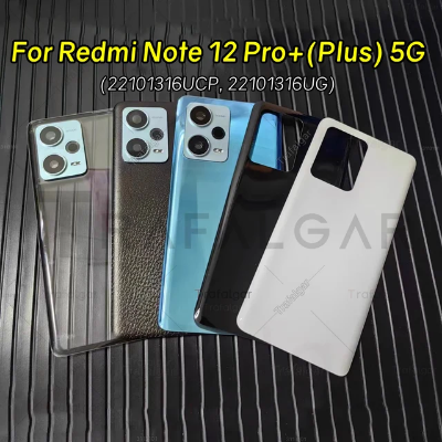 Picture of For Xiaomi Redmi Note 12 Pro 5G Phone Battery Back Cover Backshell Glass Battery Rear Case Phone Battery Back Cover Backshell Glass Battery Rear Case - Phone Back Cover - মোবাইল ফোন - Phone
