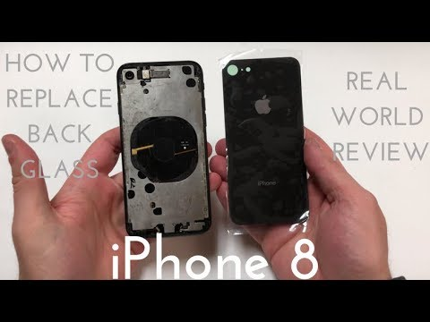 Picture of Full Body Housing for Apple iPhone 8 Back Shell / Back Panel / Battery Cover / Back Door / Back Replacement