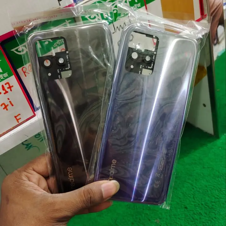Picture of Replacement Backshell Panel & midel chassis for realme 8i Battery Back Door