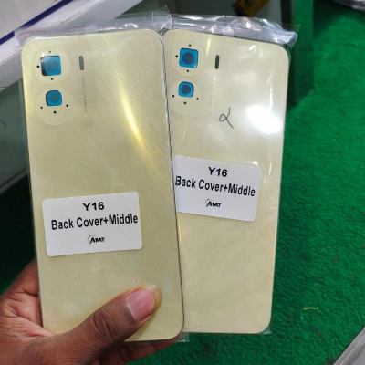 Picture of Replacement Backshell Panel+ midel frame for vivo Y16 Battery Back Door Back panel