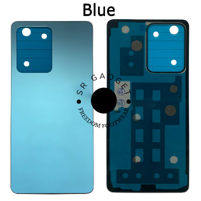 Picture of Replacement Backshell Panel + midel frame for Redmi Note 12 Pro+ 5G Battery Back Door Back panel Original