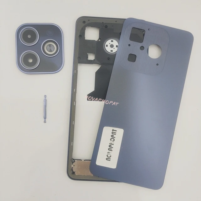 Picture of Infinix Hot 40i Back cesing/ Back shell/ back panel/Battry cover door/100% Orginal Replacement parts hot 40i