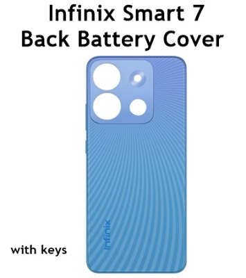 Picture of Infinix Smart 7 Phone Battery Back Cover Backshell  Battery Rear Case Phone Battery Back Cover Backshell  Battery Rear Case