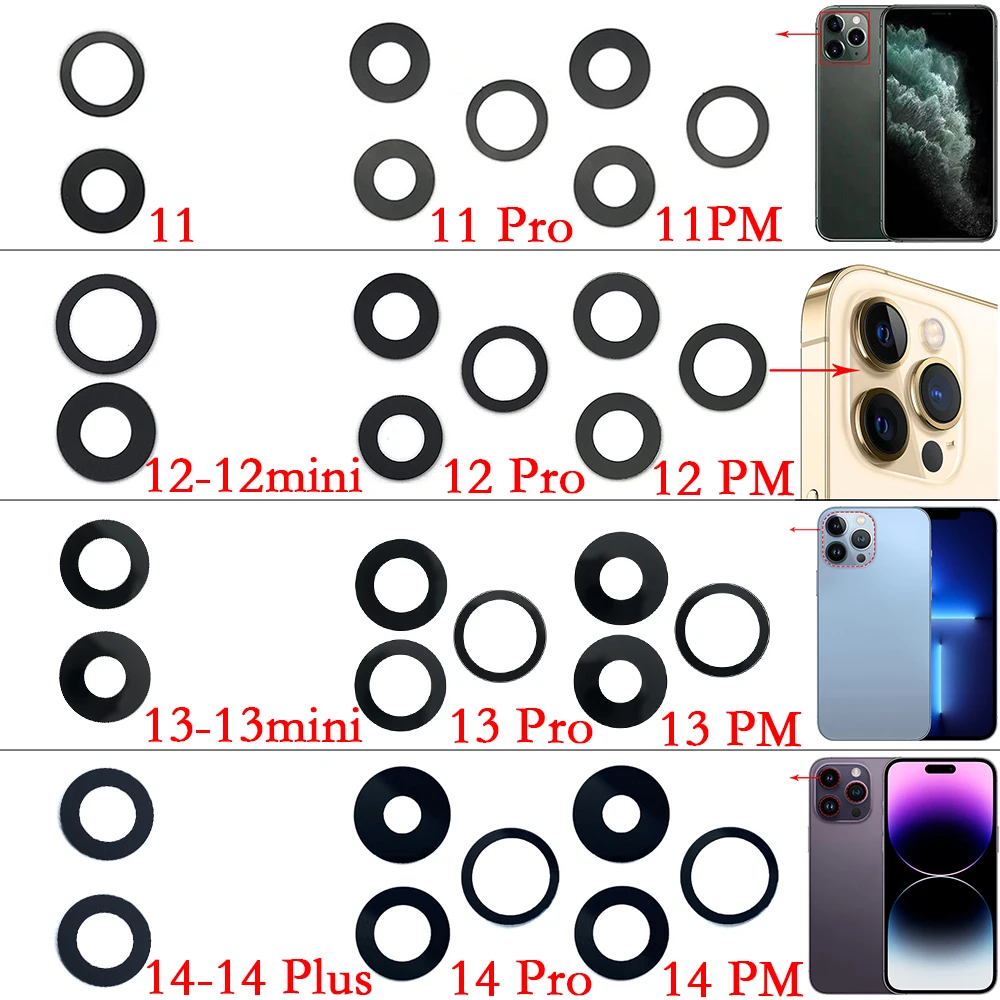 Picture of Camera Min glass Lens for Apple iPhone 11 Pro Max