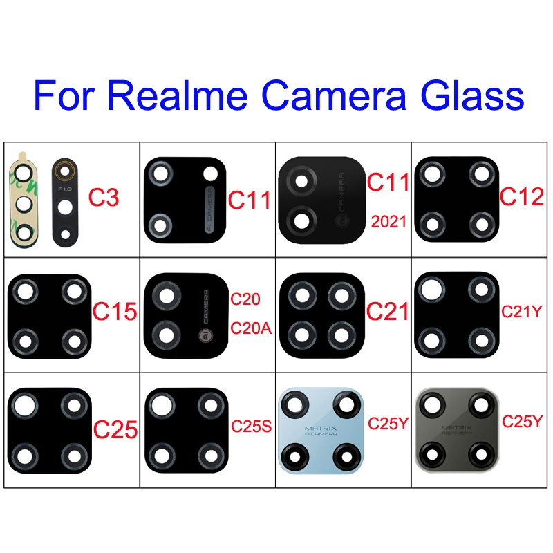 Picture of For  Back Camera Glass Lens Camera Lens for  Realme C20