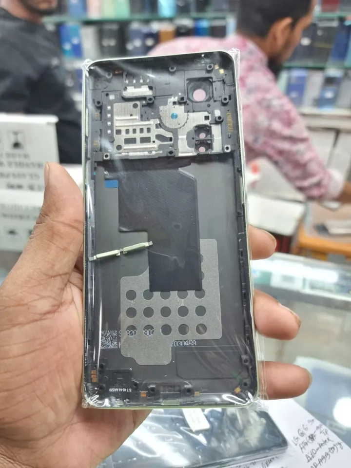 Picture of Replacement Backshel lBack Casing Kesing Housing Backdoor Fullset + Bezel  for Oneplus Nord CE 3 Lite 5G Battery Back Door Housing