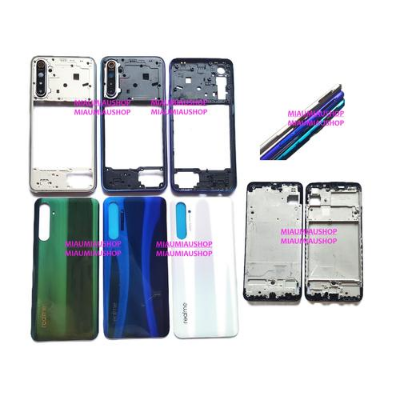 Picture of For  Back Casing Kesing Housing Backdoor + Tulang Bezel Realme XT Original