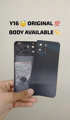 Picture of Vivo Y16 Back Glass Battery Cover Housing Case for r Vivo Y16 100% Original back cess