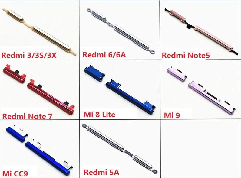 Picture of For Redmi All phone Volum button mobile replacement parts