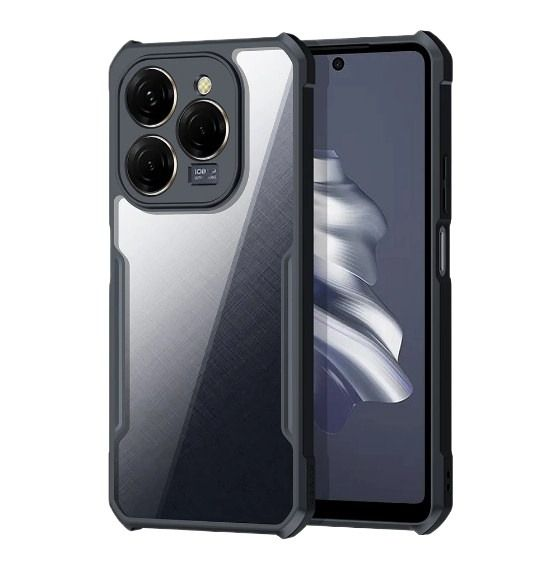 Picture of Tecno Spark 20 Pro ALL Type of Back cover Silicone  Xundd  Pani cover Transparent cover Premium Hand Case