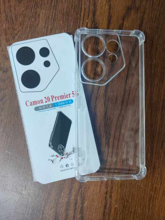 Picture of Tecno Camon 20Premir 5G ALL Type of Back cover Silicone  Xundd  Pani cover Transparent cover Premium Hand Case