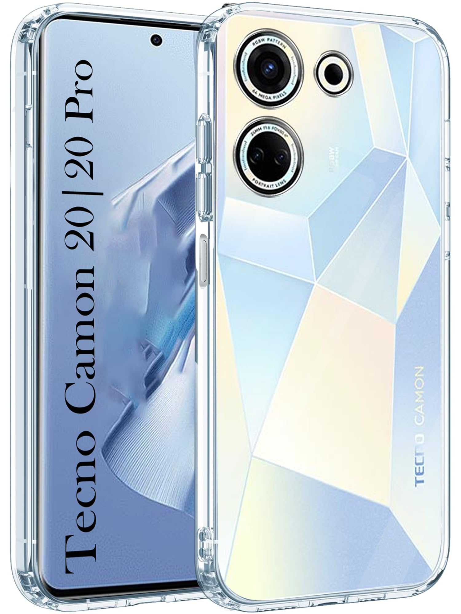 Picture of Tecno Spark 20 Pro plus 4G ALL Type of Back cover Silicone  Xundd  Pani cover Transparent cover Premium Hand Case