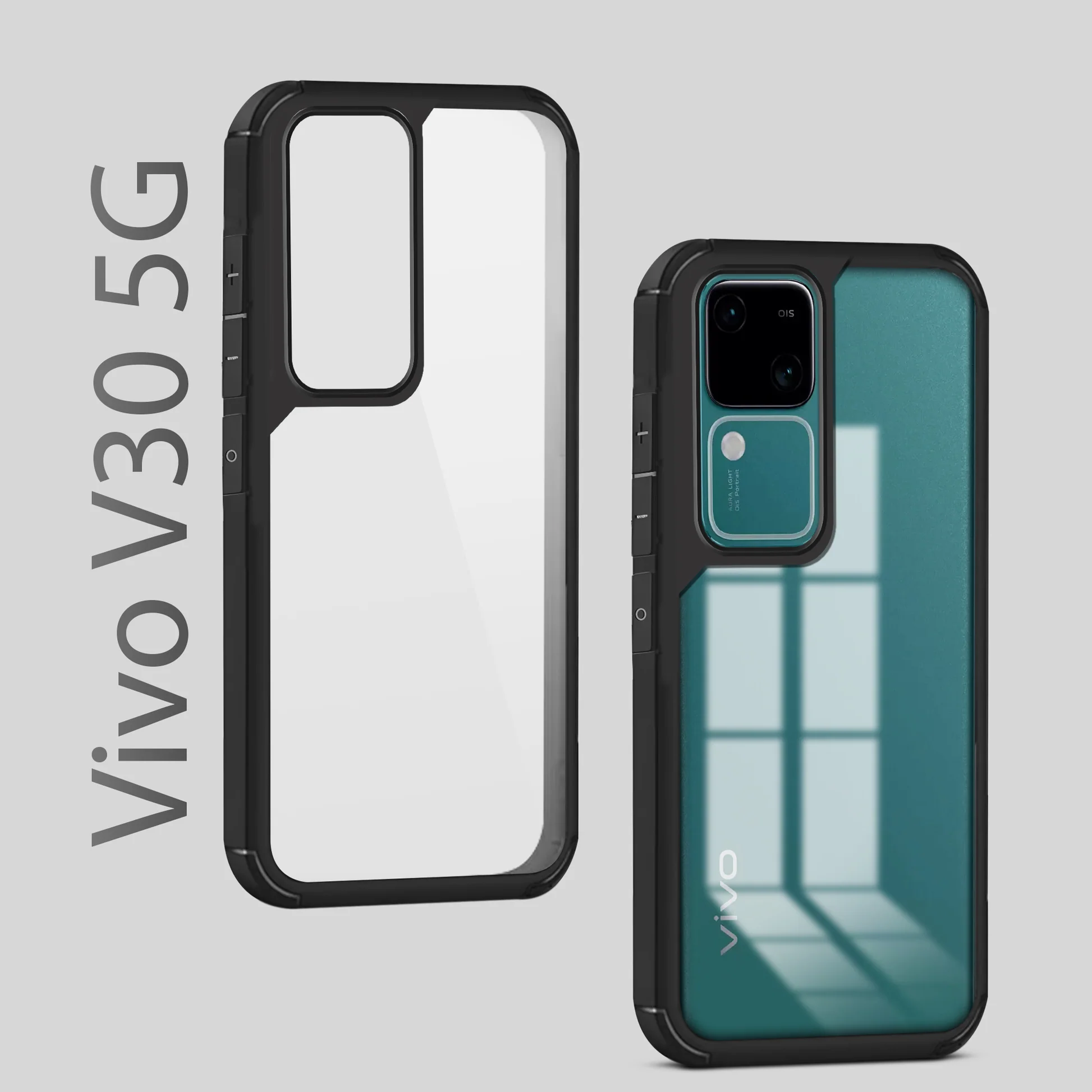 Picture of Vivo V30 ALL Type of Back cover Silicone  Xundd  Pani cover Transparent cover Premium Hand Case
