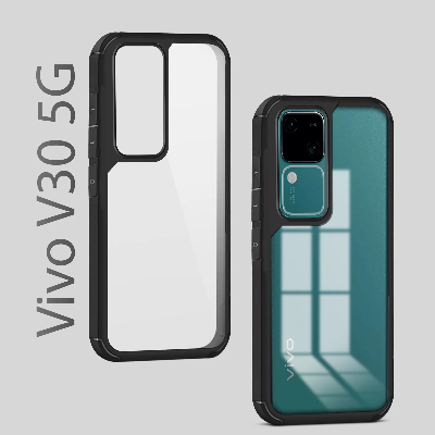 Picture of Vivo V30 ALL Type of Back cover Silicone  Xundd  Pani cover Transparent cover Premium Hand Case