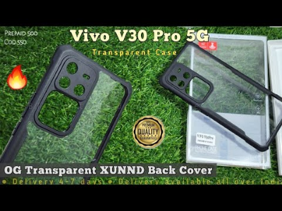 Picture of Vivo V30 ALL Type of Back cover Silicone  Xundd  Pani cover Transparent cover Premium Hand Case