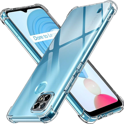Picture of Realme C25Y ALL Type of Back cover Silicone  Xundd  Pani cover Transparent cover Premium Hand Case