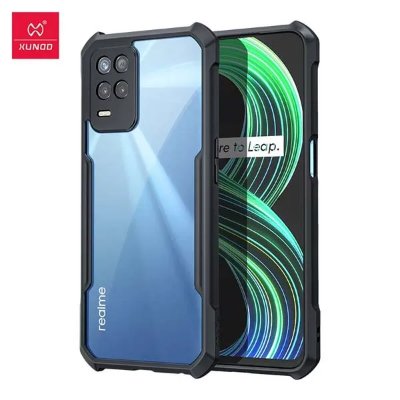 Picture of Xundd For Realme 8 5g / Realme 9 5g (Indian) / V13 5g Shockproof Anti-drop Shell TPU & PC Back Transparent Cover Bumper Phone Case