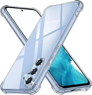 Picture of For Samsung Galaxy A51 4G / 5G Premium Silicone Case Crystal Clear Soft TPU Ultra-Thin Transparent Flexible Protective Mobile Phone Back Cover