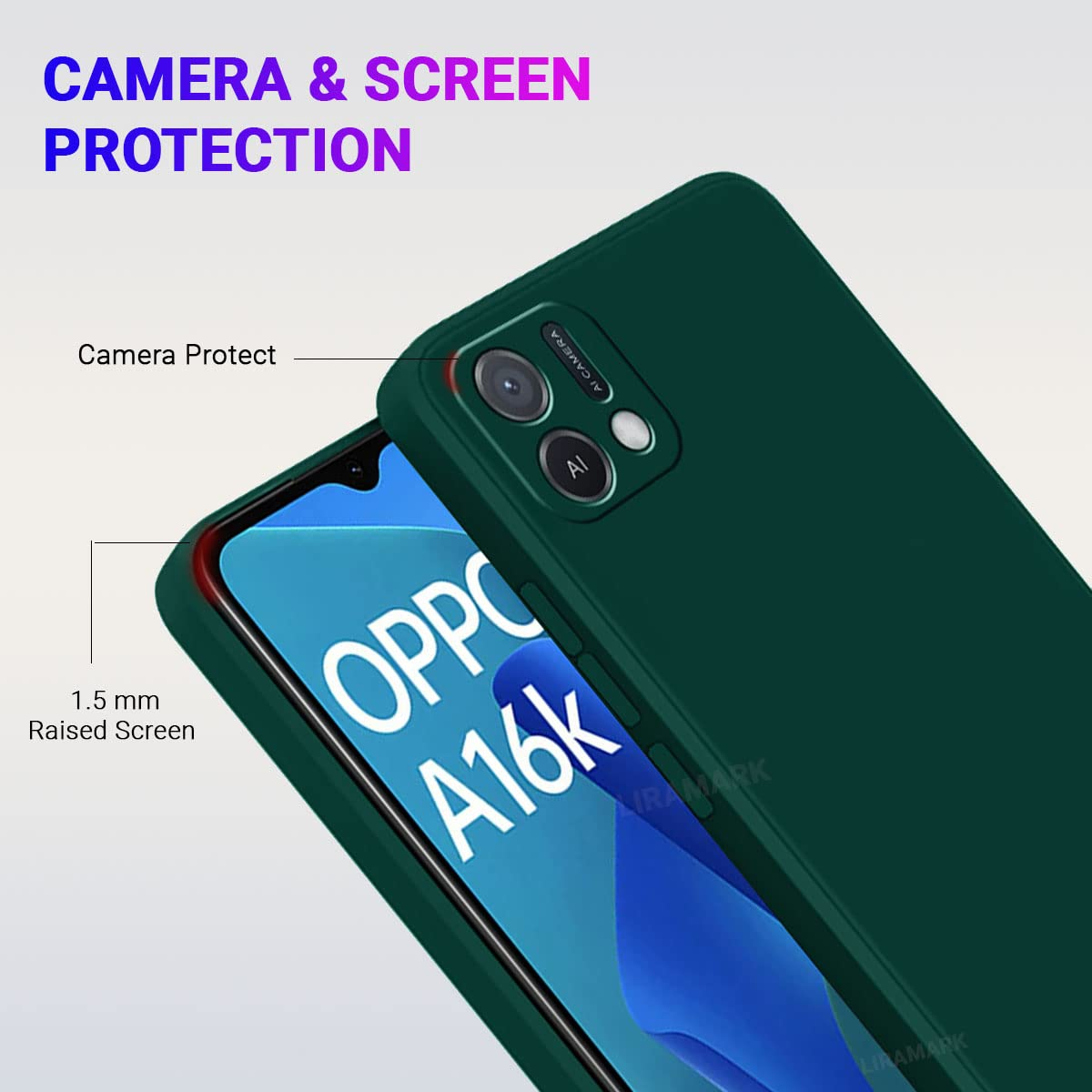 Picture of Oppo A16e 4G ALL Type of Back cover Silicone  Xundd  Pani cover Transparent cover Premium Hand Case