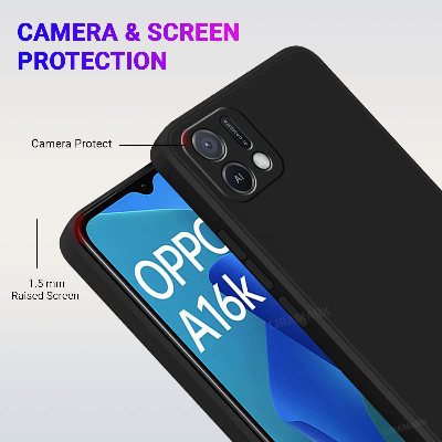 Picture of Oppo A16e 4G ALL Type of Back cover Silicone  Xundd  Pani cover Transparent cover Premium Hand Case