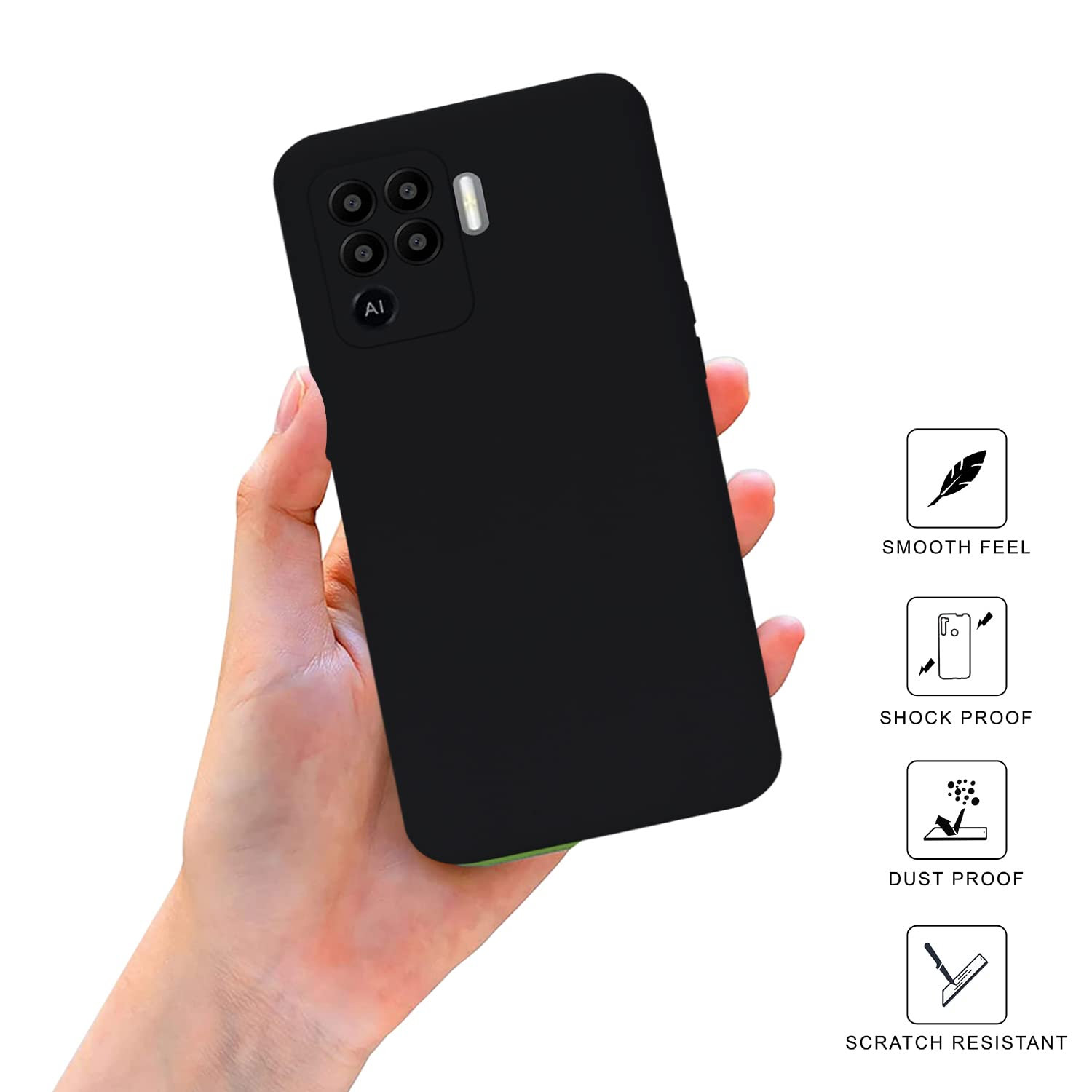 Picture of Oppo A94 5G ALL Type of Back cover Silicone  Xundd  Pani cover Transparent cover Premium Hand Case