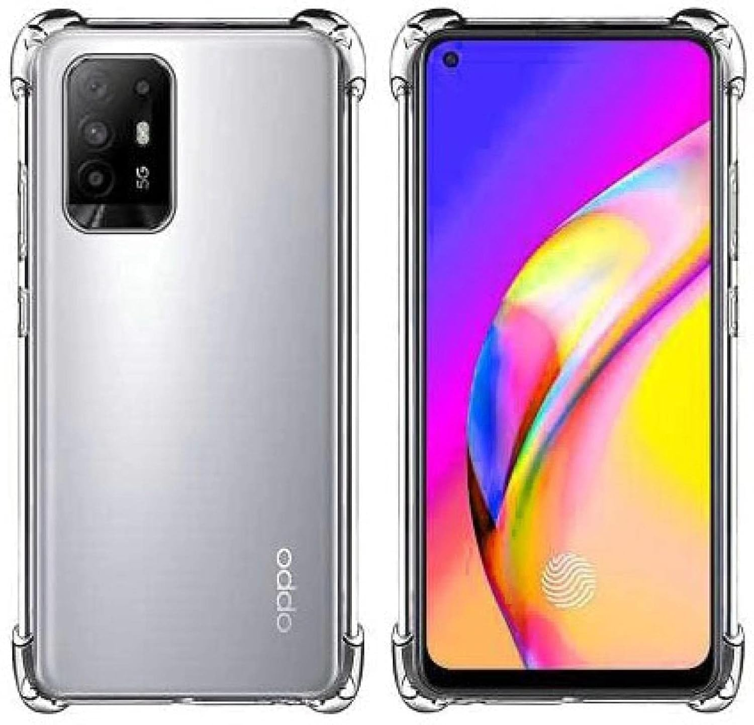 Picture of Oppo A94 5G ALL Type of Back cover Silicone  Xundd  Pani cover Transparent cover Premium Hand Case