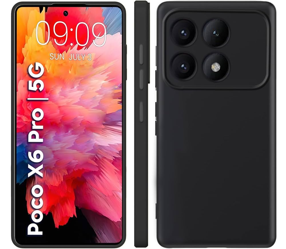 Picture of Poco X6 Pro ALL Type of Back cover Silicone  Xundd  Pani cover Transparent cover Premium Hand Case
