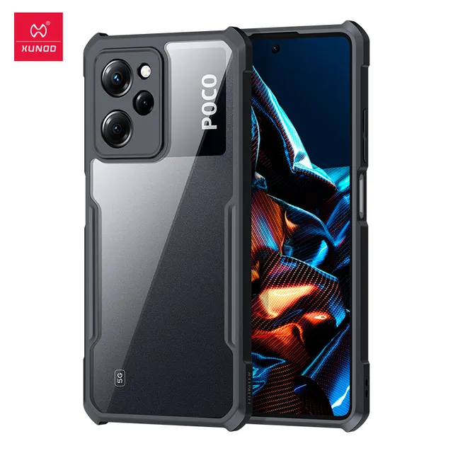 Picture of Poco X5 Pro  ALL Type of Back cover Silicone  Xundd  Pani cover Transparent cover Premium Hand Case