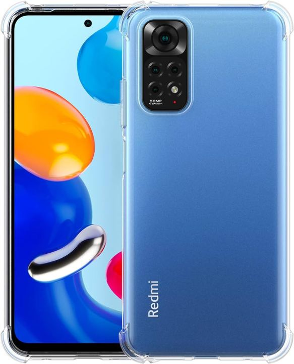 Picture of For Xiaomi Redmi Note 11s 4G/Note 11 4G Transparent Clear Silicon Tup Back Cover Phone Cases phone cover Pani Cover