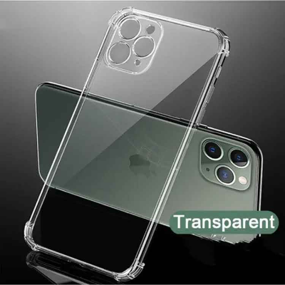 Picture of For Apple Iphone 11 Pro And 11 Pro Max Shockproof TPU Bumper Clear Soft Silicone Acrylic Mobile Phone Case [ Pani Cover ] Back Cover