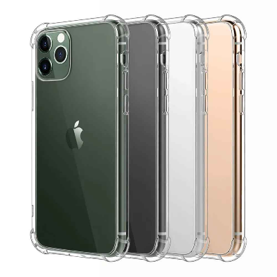Picture of For Apple Iphone 11 Pro And 11 Pro Max Shockproof TPU Bumper Clear Soft Silicone Acrylic Mobile Phone Case [ Pani Cover ] Back Cover
