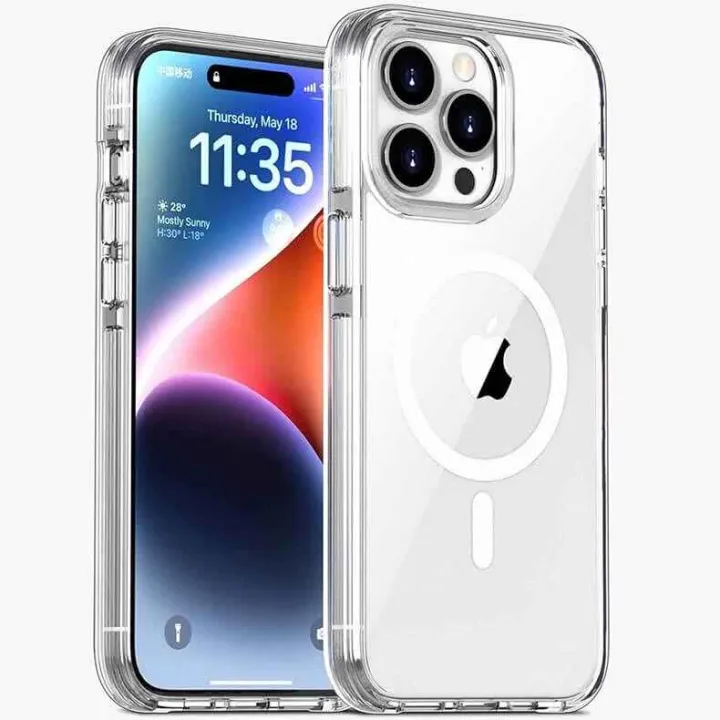 Picture of For Apple iphone 12  And 12 Pro / 12 Pro Max Case Crystal Clear Soft TPU Ultra-Thin Transparent Flexible Protective Mobile Phone Back Cover pani cover