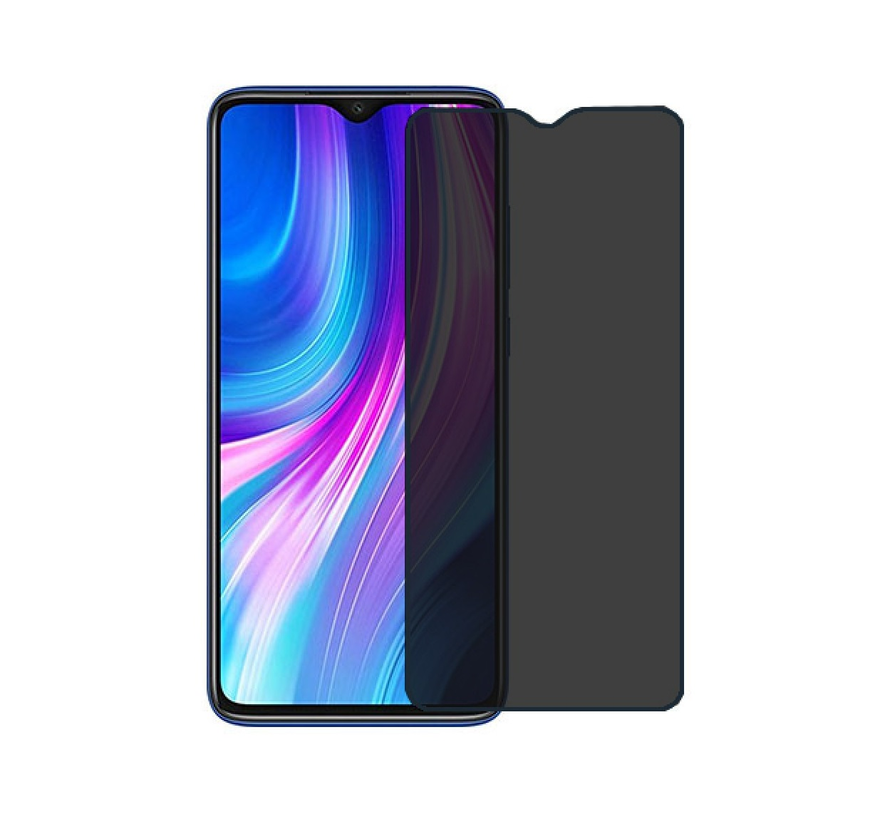 Picture of Privacy Glass Screen Protector For Xiaomi Redmi all Phone