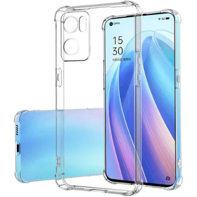 Picture of For Oppo A36 / Oppo A76 Transparent Clear Silicon Tup Back Cover Phone Cases phone cover Pani Cover for A36