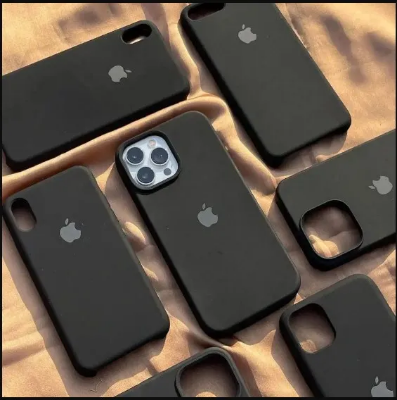 Picture of Apple All Model cover Pro Max Back cover box Silicone cover Premium Hand Case