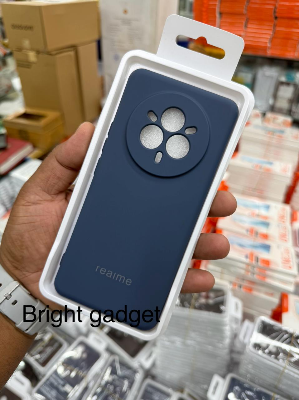 Picture of Realme 14 Pro And 14 Pro Plus back cover silicone Matte Soft Silicon Shock Proof Rubberised Back Cases Cover