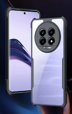 Picture of Realme 13 Pro 5G / Realme 13 Pro+ Xundd Protective Airbag Bumper Transparent Back Side Clear Phone Case For Realme 13 Pro Back Cover