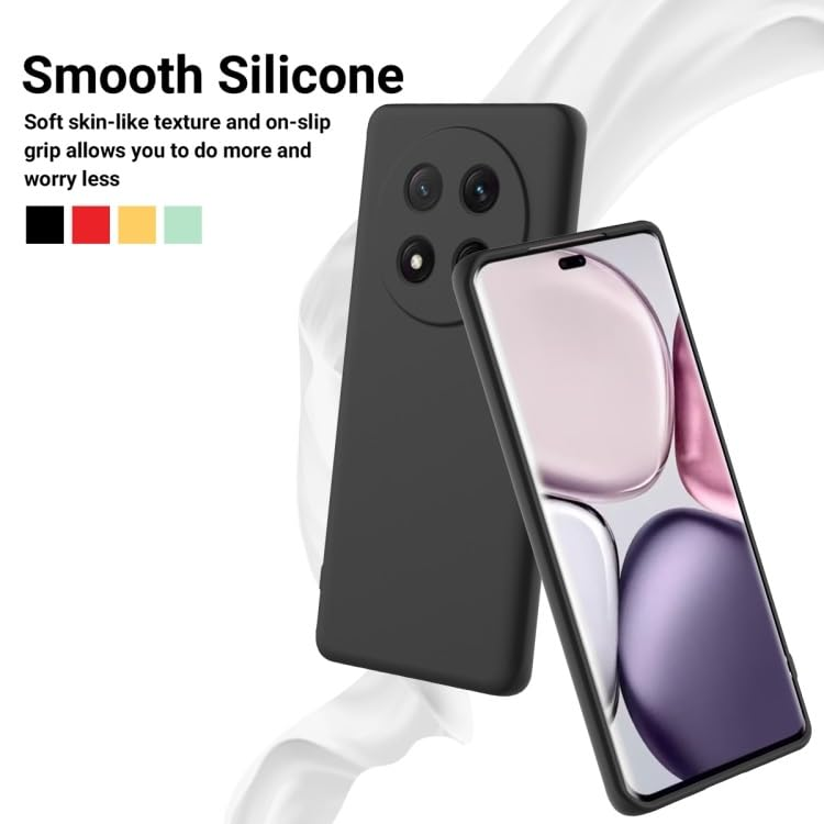 Picture of For Honor X9C Case Soft Silicone Liquid Lens Protection Slim For Honor X9C 5G Back cover Phone Cases Box Silicone