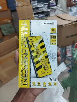 Picture of For Samsung Galaxy S24/ S24 Plus Tempered Glass Screen Protector Full Glue Silk Printing Screen Film