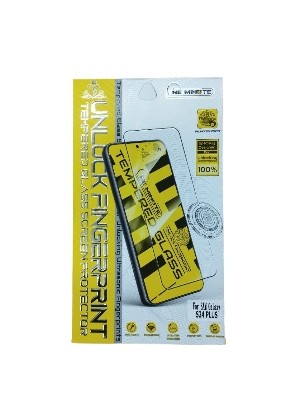 Picture of For Samsung Galaxy S23/ S23 Plus Tempered Glass Screen Protector Full Glue Silk Printing Screen Film