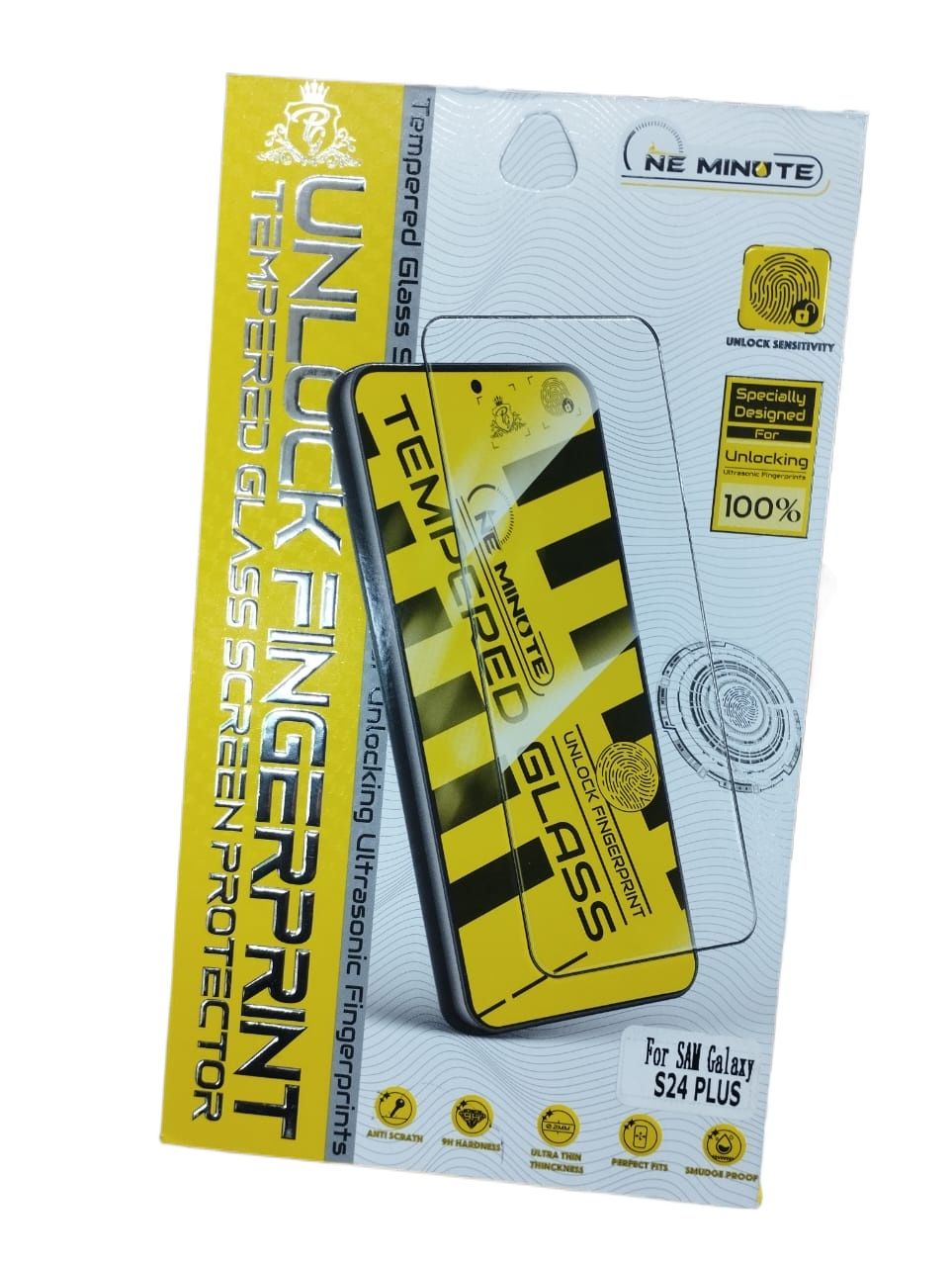 Picture of For Samsung Galaxy S22 5G/ S22 Plus/ Tempered Glass Screen Protector Full Glue Silk Printing Screen Film