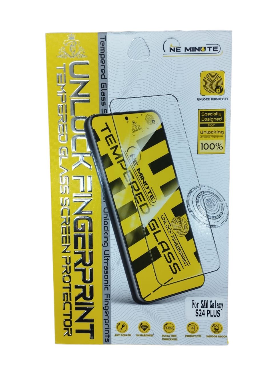 Picture of For Samsung Galaxy S22 5G/ S22 Plus/ Tempered Glass Screen Protector Full Glue Silk Printing Screen Film