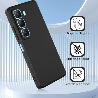 Picture of Back Cover Case for Infinix Hot 50 5G/Hot 50 Pro Cover Cssses with Camera Protection