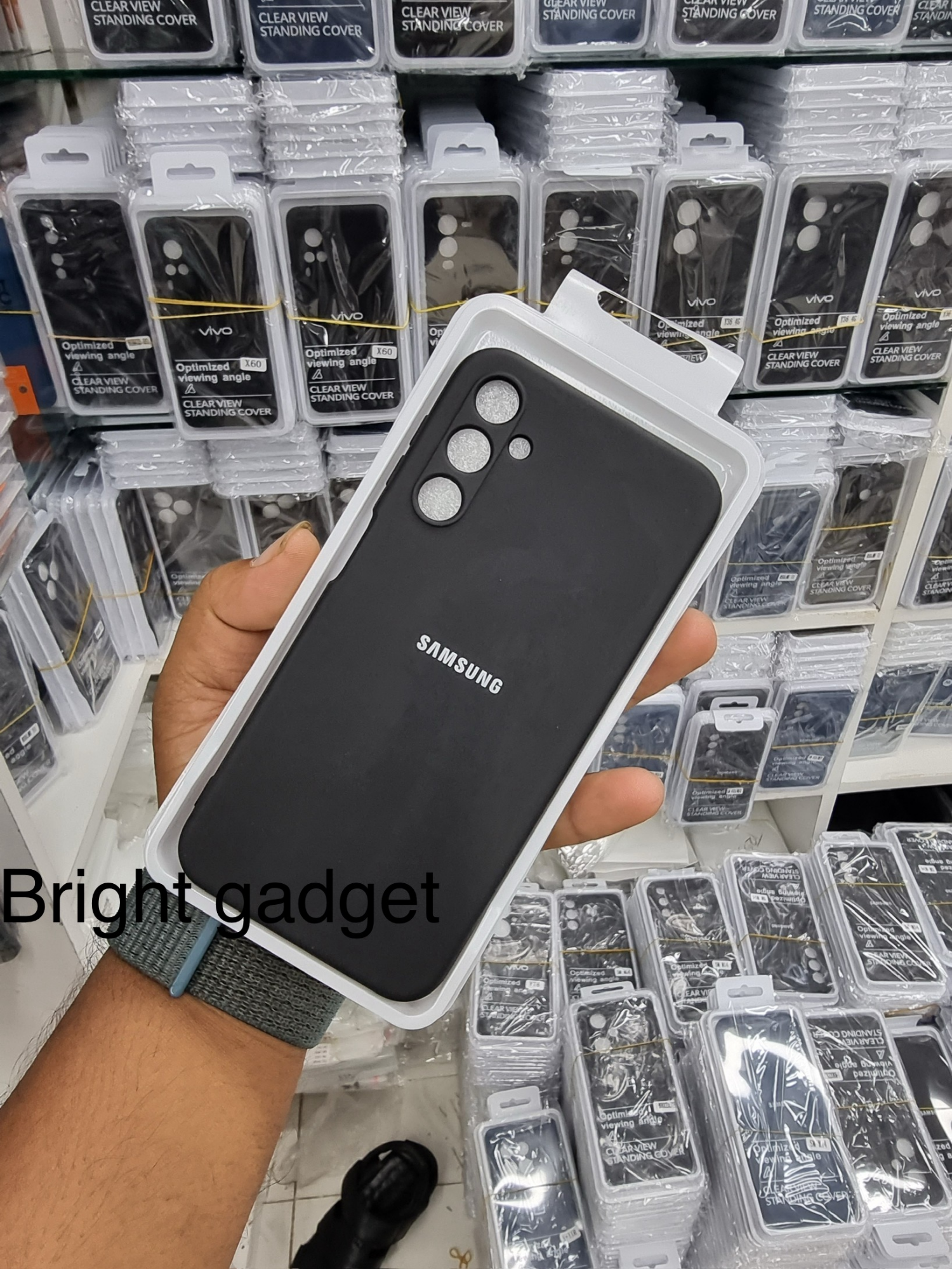 Picture of For samsung Galaxy A35 Back cover Ceses Black And Blue Box Cover