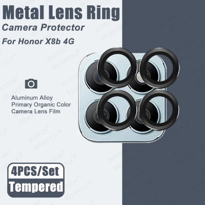 Picture of For Honor X8b Camera Lens Protector Aluminum Alloy Eagle Eye Head Mask Full Glue Protective Film