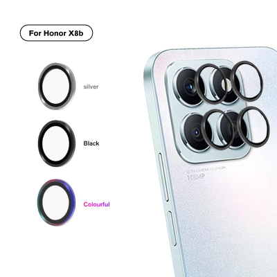 Picture of For Honor X8b Camera Lens Protector Aluminum Alloy Eagle Eye Head Mask Full Glue Protective Film