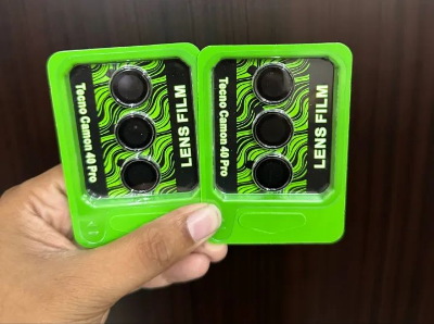 Picture of Tecno Camon 40 / Tecno Camon 40 Pro Camera Lens Protector With Metal Ring